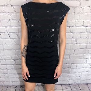 Sequined cocktail dress